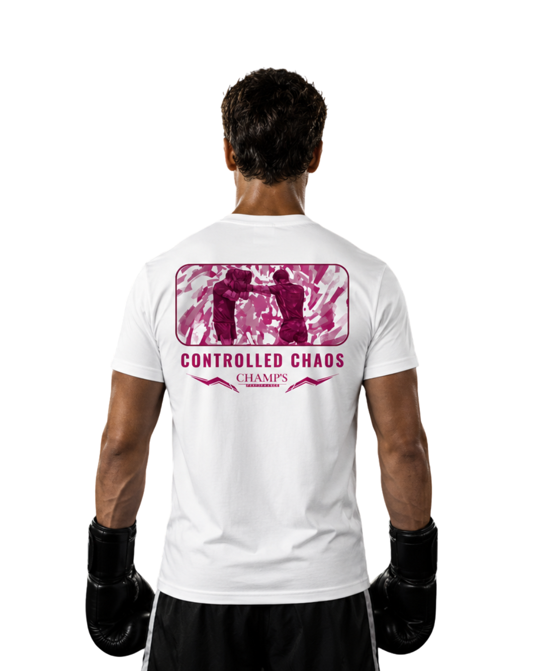 Controlled Chaos T-Shirt – White Edition - Image 2