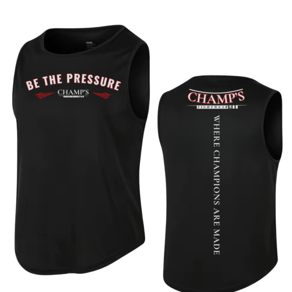 Champs fightwear be the pressure tank top boxing training tank top