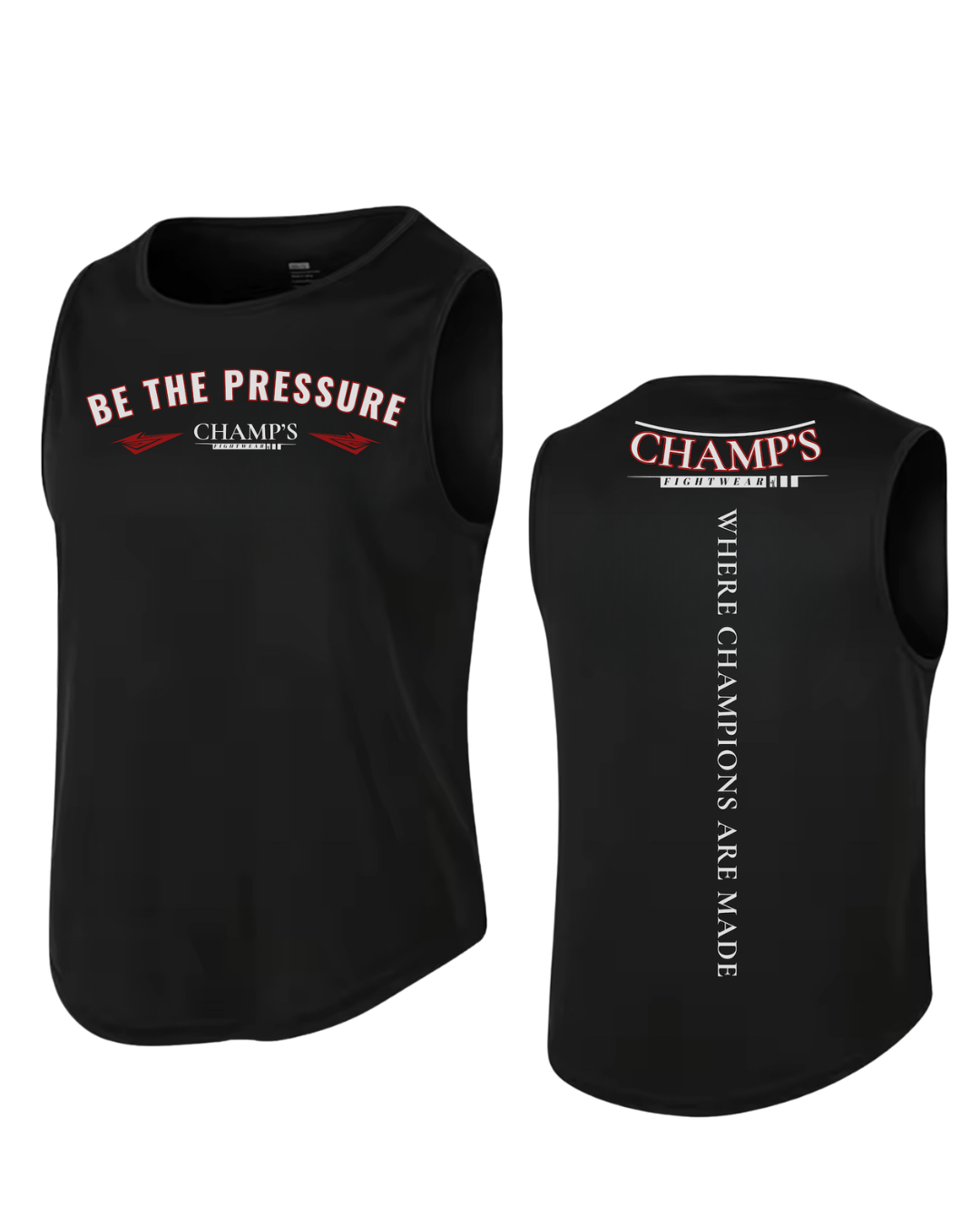 Champs fightwear be the pressure tank top boxing training tank top